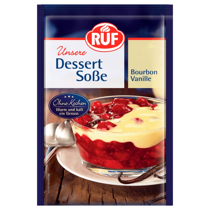 Ruf Dessert-Soße Boubon-Vanille 40g